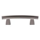 Top Knobs [TK3BSN] Die Cast Zinc Cabinet Pull Handle - Arched Series - Standard Size - Brushed Satin Nickel Finish - 3&quot; C/C - 4 1/2&quot; L