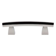 Top Knobs [TK3PN] Die Cast Zinc Cabinet Pull Handle - Arched Series - Standard Size - Polished Nickel Finish - 3&quot; C/C - 4 1/2&quot; L