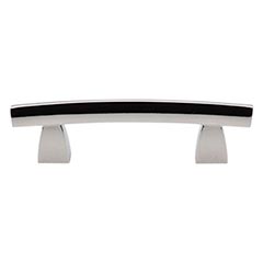 Top Knobs [TK3PN] Die Cast Zinc Cabinet Pull Handle - Arched Series - Standard Size - Polished Nickel Finish - 3&quot; C/C - 4 1/2&quot; L