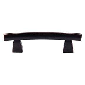 Top Knobs [TK3TB] Die Cast Zinc Cabinet Pull Handle - Arched Series - Standard Size - Tuscan Bronze Finish - 3" C/C - 4 1/2" L