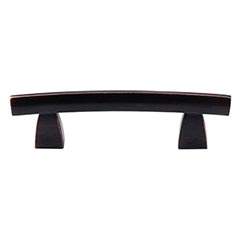 Top Knobs [TK3TB] Die Cast Zinc Cabinet Pull Handle - Arched Series - Standard Size - Tuscan Bronze Finish - 3" C/C - 4 1/2" L