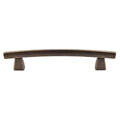 Top Knobs [TK4GBZ] Die Cast Zinc Cabinet Pull Handle - Arched Series - Oversized - German Bronze Finish - 5" C/C - 6 13/16" L