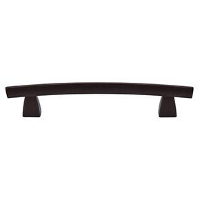 Top Knobs [TK4ORB] Die Cast Zinc Cabinet Pull Handle - Arched Series - Oversized - Oil Rubbed Bronze Finish - 5" C/C - 6 13/16" L