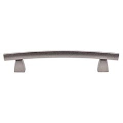 Top Knobs [TK4PTA] Die Cast Zinc Cabinet Pull Handle - Arched Series - Oversized - Pewter Antique Finish - 5&quot; C/C - 6 13/16&quot; L