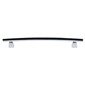 Top Knobs [TK5PC] Die Cast Zinc Cabinet Pull Handle - Arched Series - Oversized - Polished Chrome Finish - 8" C/C - 10 1/16" L