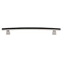 Top Knobs [TK5PN] Die Cast Zinc Cabinet Pull Handle - Arched Series - Oversized - Polished Nickel Finish - 8&quot; C/C - 10 1/16&quot; L