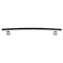 Top Knobs [TK5PN] Die Cast Zinc Cabinet Pull Handle - Arched Series - Oversized - Polished Nickel Finish - 8&quot; C/C - 10 1/16&quot; L