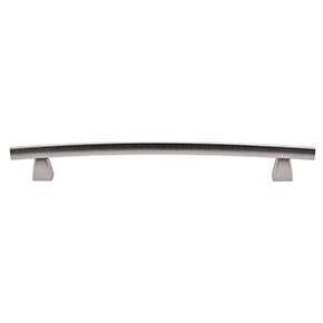 Top Knobs [TK5PTA] Die Cast Zinc Cabinet Pull Handle - Arched Series - Oversized - Pewter Antique Finish - 8" C/C - 10 1/16" L