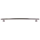 Top Knobs [TK6BSN] Die Cast Zinc Cabinet Pull Handle - Arched Series - Oversized - Brushed Satin Nickel Finish - 12&quot; C/C - 14 1/16&quot; L