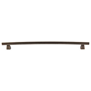 Top Knobs [TK6GBZ] Die Cast Zinc Cabinet Pull Handle - Arched Series - Oversized - German Bronze Finish - 12" C/C - 14 1/16" L