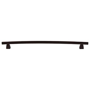 Top Knobs [TK6ORB] Die Cast Zinc Cabinet Pull Handle - Arched Series - Oversized - Oil Rubbed Bronze Finish - 12" C/C - 14 1/16" L