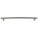 Top Knobs [TK6PTA] Die Cast Zinc Cabinet Pull Handle - Arched Series - Oversized - Pewter Antique Finish - 12" C/C - 14 1/16" L