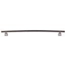 Top Knobs [TK6PTA] Die Cast Zinc Cabinet Pull Handle - Arched Series - Oversized - Pewter Antique Finish - 12&quot; C/C - 14 1/16&quot; L