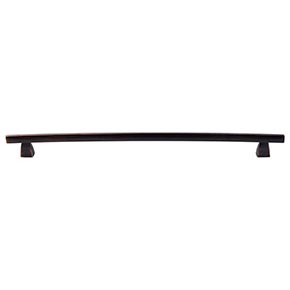 Top Knobs [TK6TB] Die Cast Zinc Cabinet Pull Handle - Arched Series - Oversized - Tuscan Bronze Finish - 12" C/C - 14 1/16" L