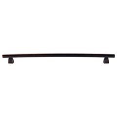 Top Knobs [TK6TB] Die Cast Zinc Cabinet Pull Handle - Arched Series - Oversized - Tuscan Bronze Finish - 12" C/C - 14 1/16" L