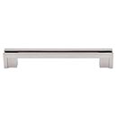 Top Knobs [TK56PN] Die Cast Zinc Cabinet Pull Handle - Flat Rail Series - Oversized - Polished Nickel Finish - 5&quot; C/C - 6&quot; L