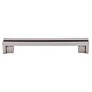 Top Knobs [TK56PTA] Die Cast Zinc Cabinet Pull Handle - Flat Rail Series - Oversized - Pewter Antique Finish - 5&quot; C/C - 6&quot; L