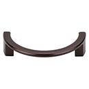 Top Knobs [TK53ORB] Die Cast Zinc Cabinet Pull Handle - Half Circle Series - Standard Size - Oil Rubbed Bronze Finish - 3 1/2" C/C - 4 1/8" L