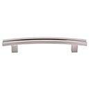 Top Knobs [TK81BSN] Die Cast Zinc Cabinet Pull Handle - Inset Rail Series - Oversized - Brushed Satin Nickel Finish - 5" C/C - 7" L