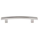 Top Knobs [TK81PN] Die Cast Zinc Cabinet Pull Handle - Inset Rail Series - Oversized - Polished Nickel Finish - 5" C/C - 7" L