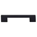 Top Knobs [TK23BLK] Die Cast Zinc Cabinet Pull Handle - Linear Series - Oversized - Flat Black Finish - 5&quot; C/C - 5 1/2&quot; L