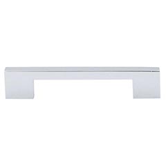 Top Knobs [TK23PC] Die Cast Zinc Cabinet Pull Handle - Linear Series - Oversized - Polished Chrome Finish - 5" C/C - 5 1/2" L