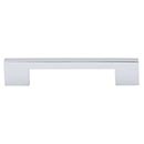 Top Knobs [TK23PC] Die Cast Zinc Cabinet Pull Handle - Linear Series - Oversized - Polished Chrome Finish - 5" C/C - 5 1/2" L