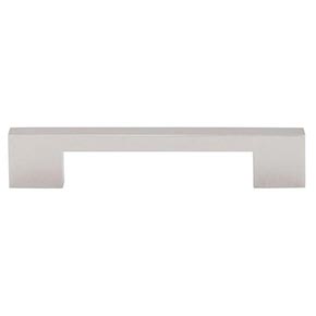 Top Knobs [TK23PN] Die Cast Zinc Cabinet Pull Handle - Linear Series - Oversized - Polished Nickel Finish - 5" C/C - 5 1/2" L