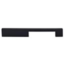 Top Knobs [TK24BLK] Die Cast Zinc Cabinet Pull Handle - Linear Series - Oversized - Flat Black Finish - 7" C/C - 8" L