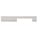 Top Knobs [TK24PN] Die Cast Zinc Cabinet Pull Handle - Linear Series - Oversized - Polished Nickel Finish - 7&quot; C/C - 8&quot; L