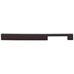 Top Knobs [TK25ORB] Die Cast Zinc Cabinet Pull Handle - Linear Series - Oversized - Oil Rubbed Bronze Finish - 12&quot; C/C - 13&quot; L
