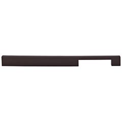 Top Knobs [TK25ORB] Die Cast Zinc Cabinet Pull Handle - Linear Series - Oversized - Oil Rubbed Bronze Finish - 12" C/C - 13" L