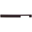 Top Knobs [TK25ORB] Die Cast Zinc Cabinet Pull Handle - Linear Series - Oversized - Oil Rubbed Bronze Finish - 12" C/C - 13" L