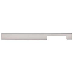 Top Knobs [TK25PN] Die Cast Zinc Cabinet Pull Handle - Linear Series - Oversized - Polished Nickel Finish - 12" C/C - 13" L