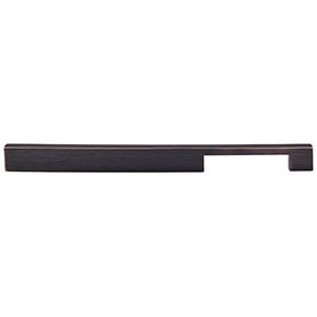 Top Knobs [TK25TB] Die Cast Zinc Cabinet Pull Handle - Linear Series - Oversized - Tuscan Bronze Finish - 12" C/C - 13" L