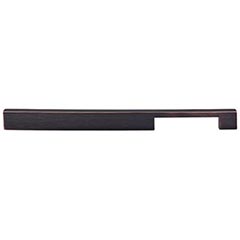 Top Knobs [TK25TB] Die Cast Zinc Cabinet Pull Handle - Linear Series - Oversized - Tuscan Bronze Finish - 12" C/C - 13" L