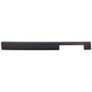 Top Knobs [TK25TB] Die Cast Zinc Cabinet Pull Handle - Linear Series - Oversized - Tuscan Bronze Finish - 12" C/C - 13" L