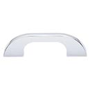 Top Knobs [TK44PC] Die Cast Zinc Cabinet Pull Handle - Neo Series - Standard Size - Polished Chrome Finish - 3" C/C - 4" L