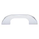 Top Knobs [TK44PC] Die Cast Zinc Cabinet Pull Handle - Neo Series - Standard Size - Polished Chrome Finish - 3&quot; C/C - 4&quot; L