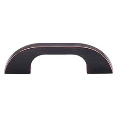 Top Knobs [TK44TB] Die Cast Zinc Cabinet Pull Handle - Neo Series - Standard Size - Tusan Bronze Finish - 3&quot; C/C - 4&quot; L