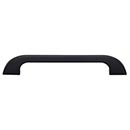 Top Knobs [TK45BLK] Die Cast Zinc Cabinet Pull Handle - Neo Series - Oversized - Flat Black Finish - 6&quot; C/C - 7&quot; L