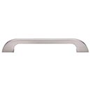 Top Knobs [TK45BSN] Die Cast Zinc Cabinet Pull Handle - Neo Series - Oversized - Brushed Satin Nickel Finish - 6&quot; C/C - 7&quot; L