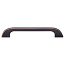 Top Knobs [TK45TB] Die Cast Zinc Cabinet Pull Handle - Neo Series - Oversized - Tuscan Bronze Finish - 6" C/C - 7" L