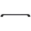 Top Knobs [TK46BLK] Die Cast Zinc Cabinet Pull Handle - Neo Series - Oversized - Flat Black Finish - 12" C/C - 13" L