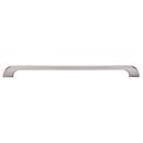Top Knobs [TK46BSN] Die Cast Zinc Cabinet Pull Handle - Neo Series - Oversized - Brushed Satin Nickel Finish - 12&quot; C/C - 13&quot; L
