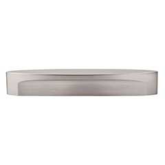 Top Knobs [TK75BSN] Die Cast Zinc Cabinet Pull Handle - Oval Slot Series - Oversized - Brushed Satin Nickel Finish - 5&quot; C/C - 7&quot; L