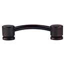 Top Knobs [TK63TB] Die Cast Zinc Cabinet Pull Handle - Oval Series - Standard Size - Tuscan Bronze Finish - 3 3/4&quot; C/C - 4 3/4&quot; L