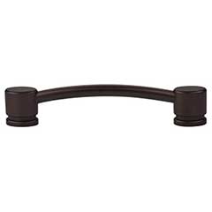Top Knobs [TK64ORB] Die Cast Zinc Cabinet Pull Handle - Oval Series - Oversized - Oil Rubbed Bronze Finish - 5&quot; C/C - 6&quot; L