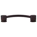 Top Knobs [TK64ORB] Die Cast Zinc Cabinet Pull Handle - Oval Series - Oversized - Oil Rubbed Bronze Finish - 5&quot; C/C - 6&quot; L