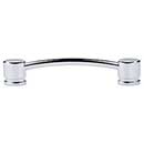 Top Knobs [TK64PC] Die Cast Zinc Cabinet Pull Handle - Oval Series - Oversized - Polished Chrome Finish - 5" C/C - 6" L